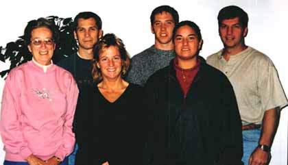 Mom, Dennis, Renee, David, Cheryl, Gary