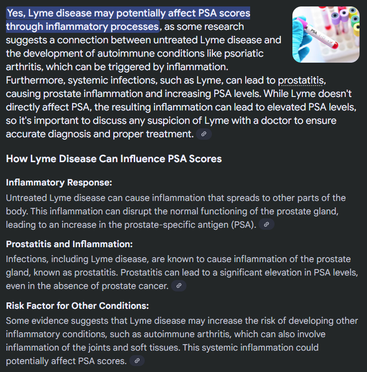 psa and lyme disease psa and lyme disease